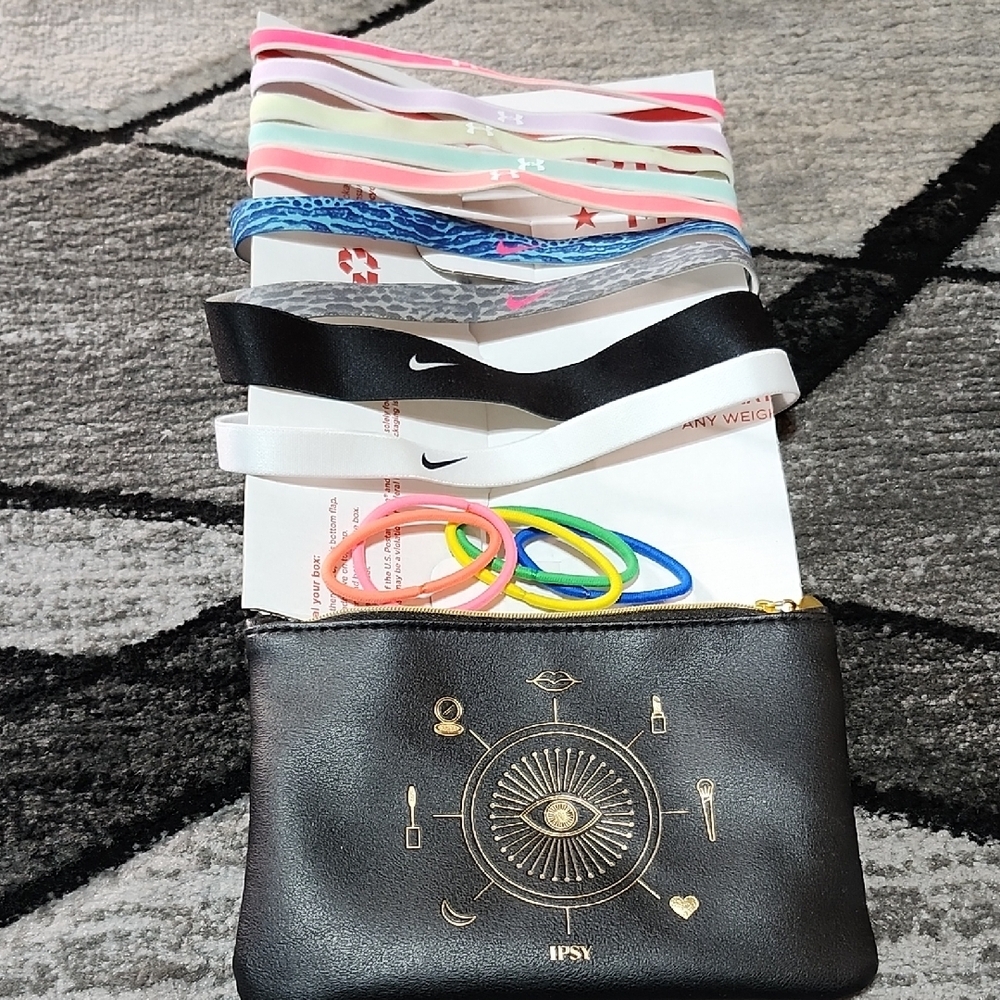 ASSORTED NIKE SWOOSH & UNDER ARMOUR HEADBANDS